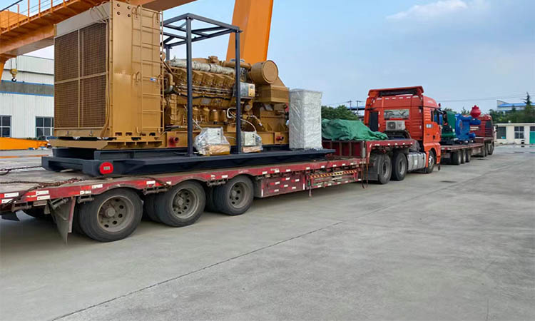 Mud pumps shipped to European customers